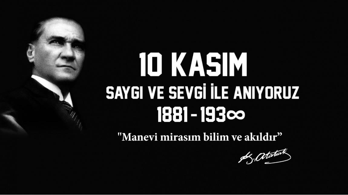 Gazi Mustafa Kemal ATATÜRK'ü Anma Programı